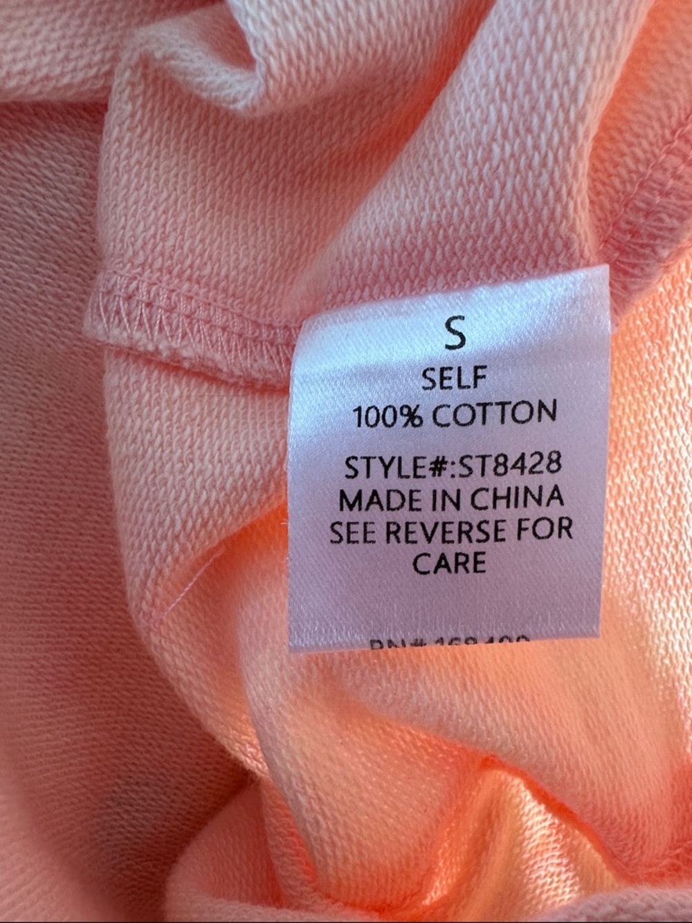 SAGE & FIG Pastel pinkish LOVE patch work top - Picture 10 of 10